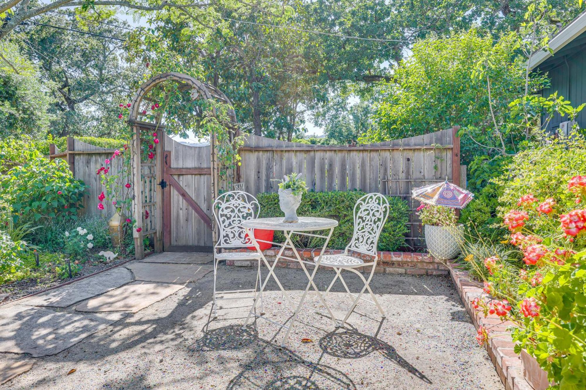 Romantic Casita With Garden And Deck 2 Miles To Plaza! Сонома Экстерьер фото