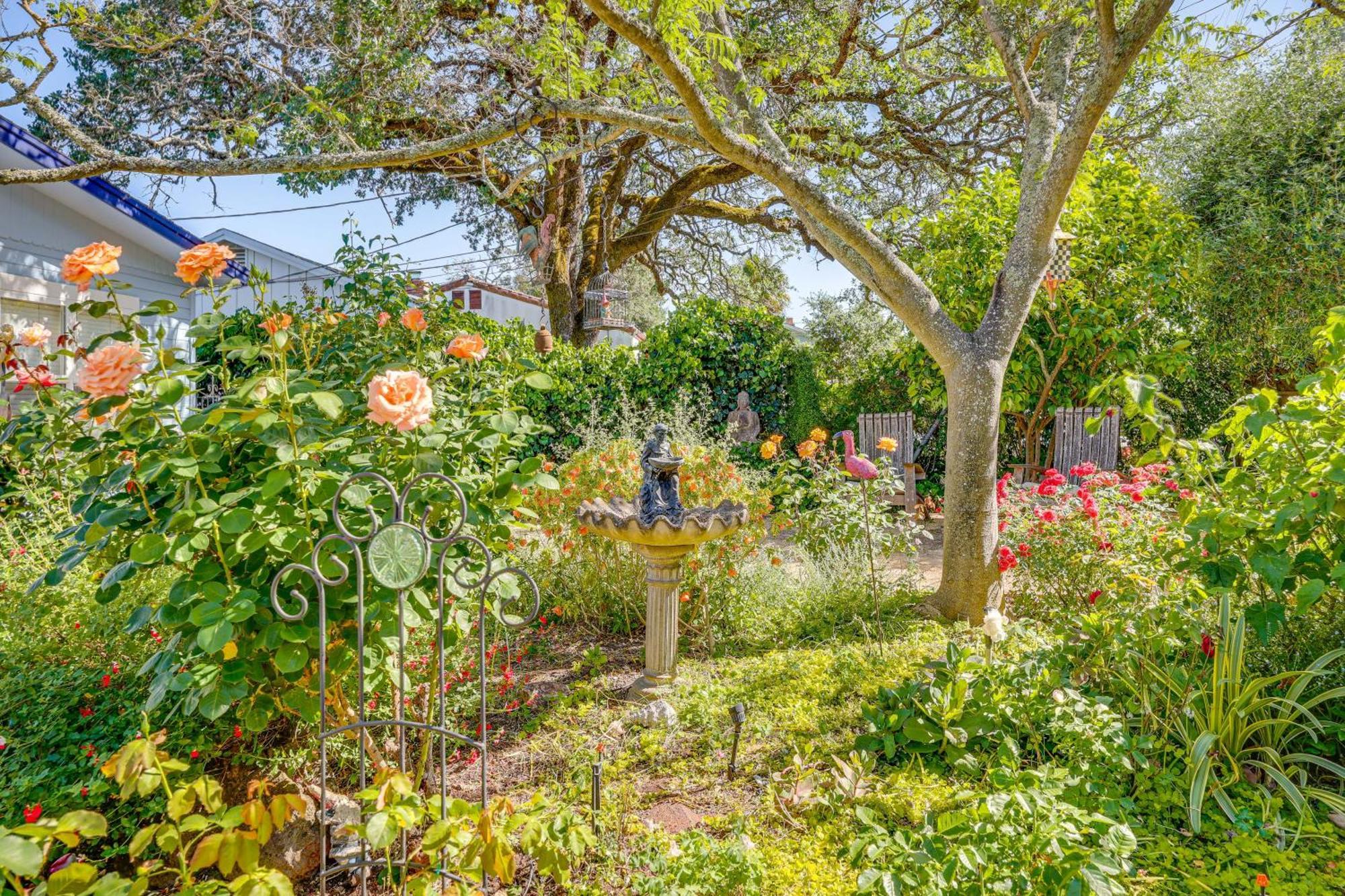 Romantic Casita With Garden And Deck 2 Miles To Plaza! Сонома Экстерьер фото