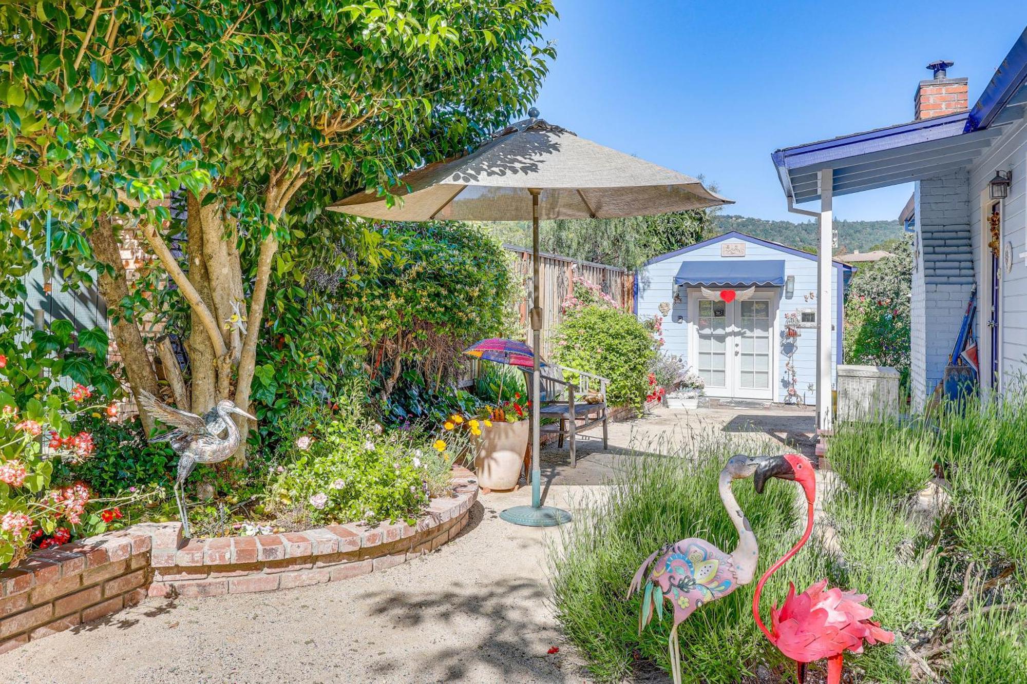 Romantic Casita With Garden And Deck 2 Miles To Plaza! Сонома Экстерьер фото